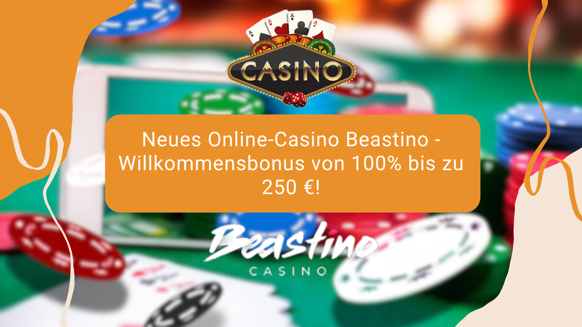 Neues Online-Casino Beastino – Willkommensbonus von 100% bis zu 250 €!